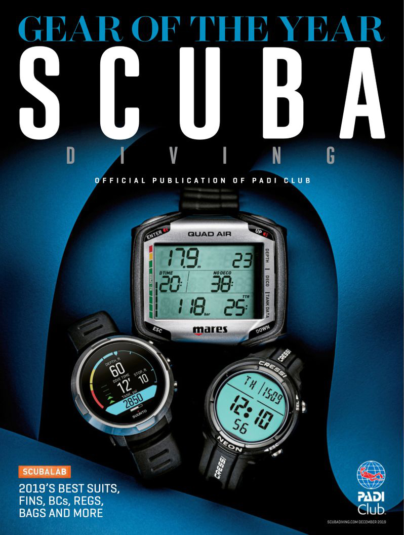 Scuba-Diving December 01, 2019 Issue Cover