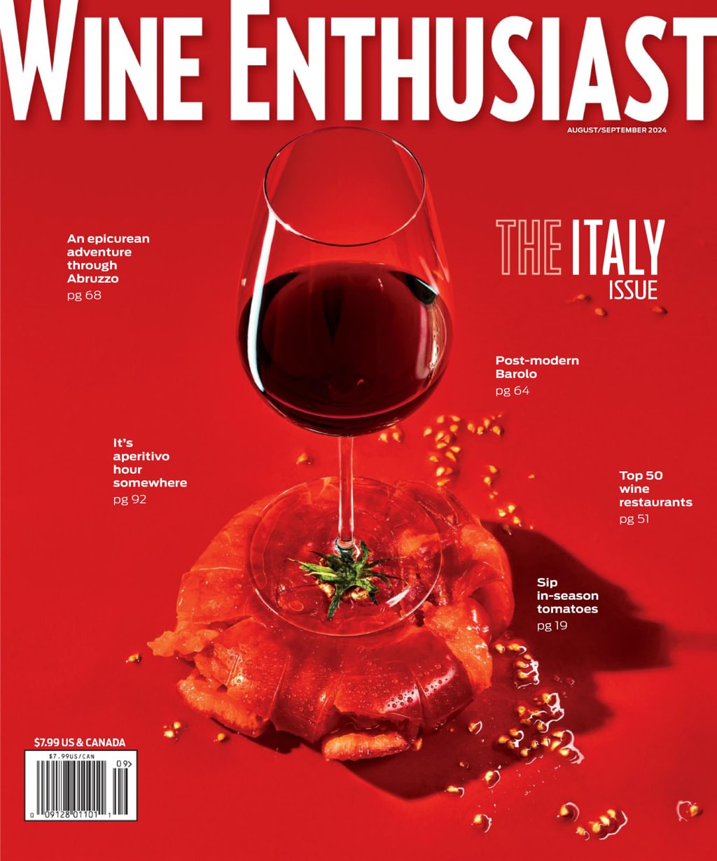 Wine-Enthusiast August 01, 2024 Issue Cover