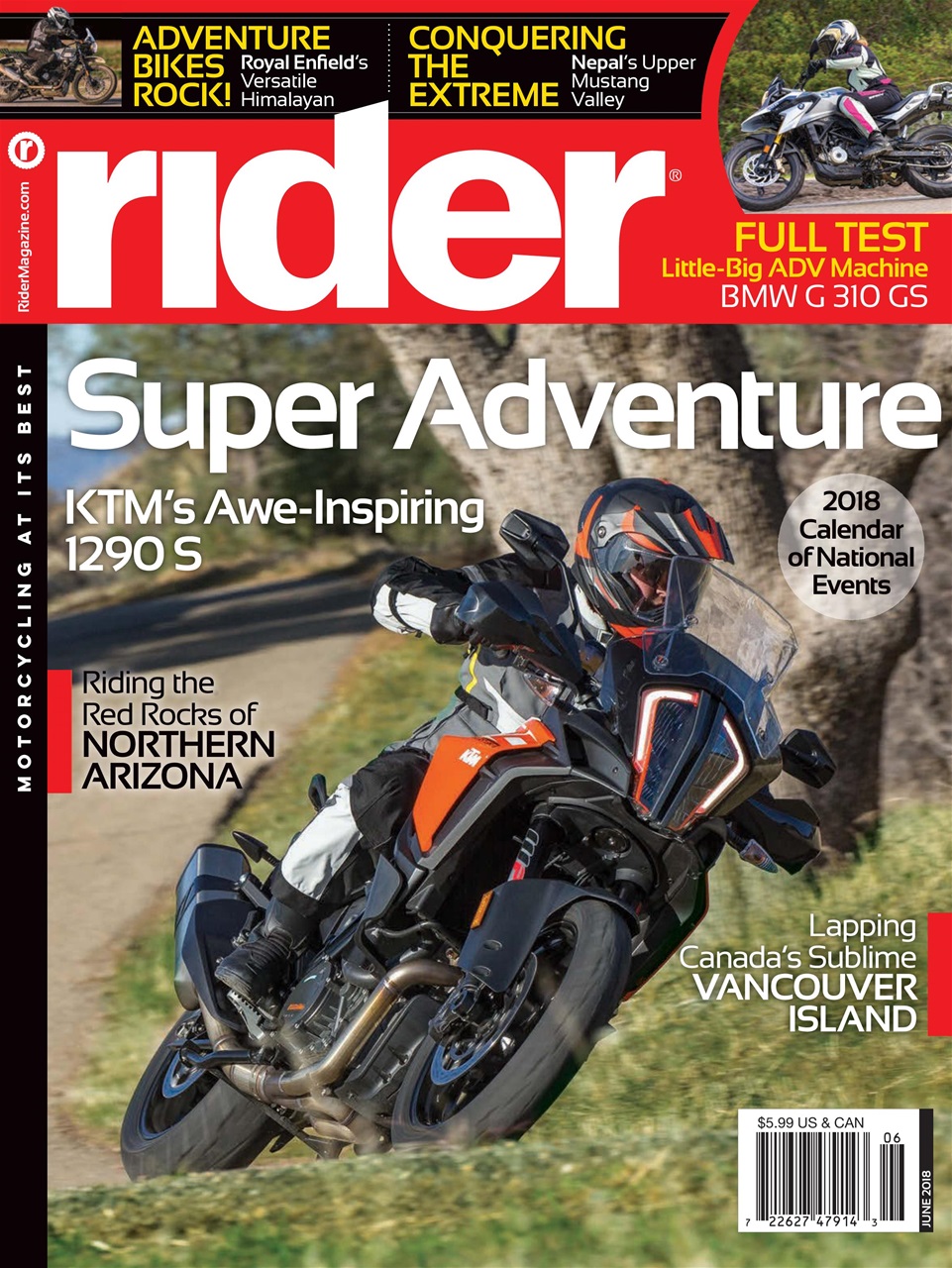 rider June 01, 2018 Issue Cover