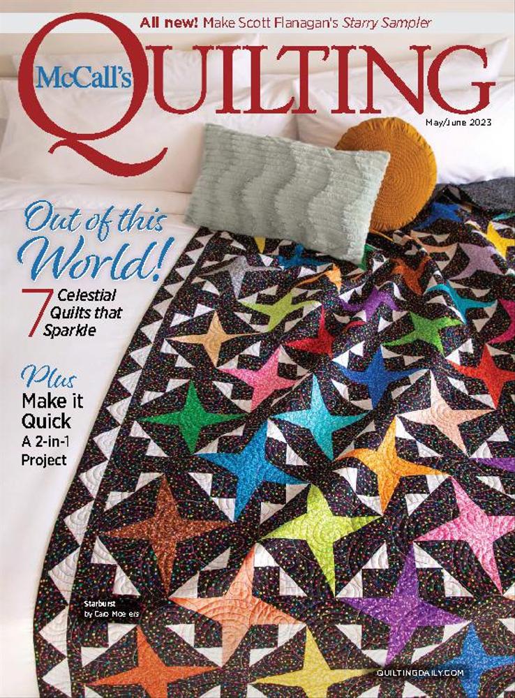 Mccalls-Quilting May 01, 2023 Issue Cover