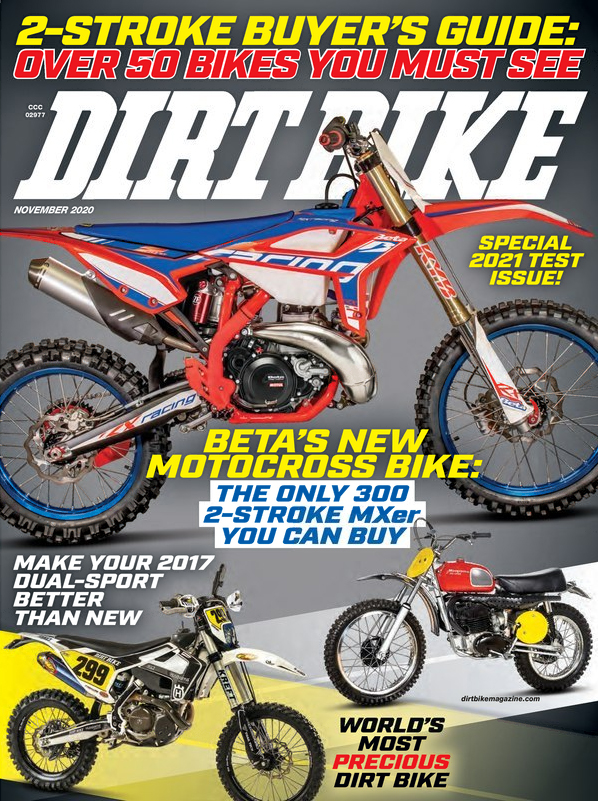 Dirt-Bike November 01, 2020 Issue Cover