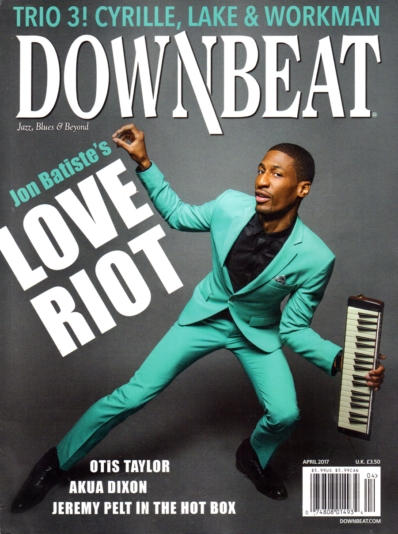 DownBeat April 01, 2017 Issue Cover