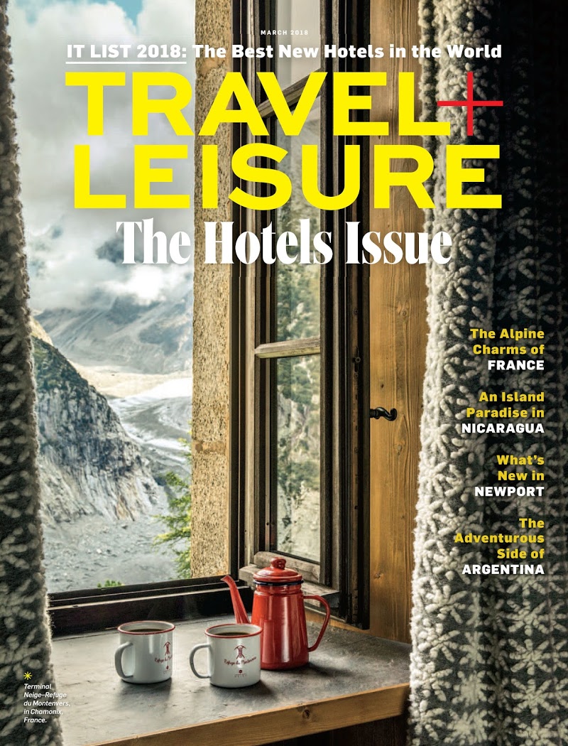 Travel-and-Leisure March 01, 2018 Issue Cover