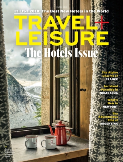 Travel + Leisure March 01, 2018 Issue Cover