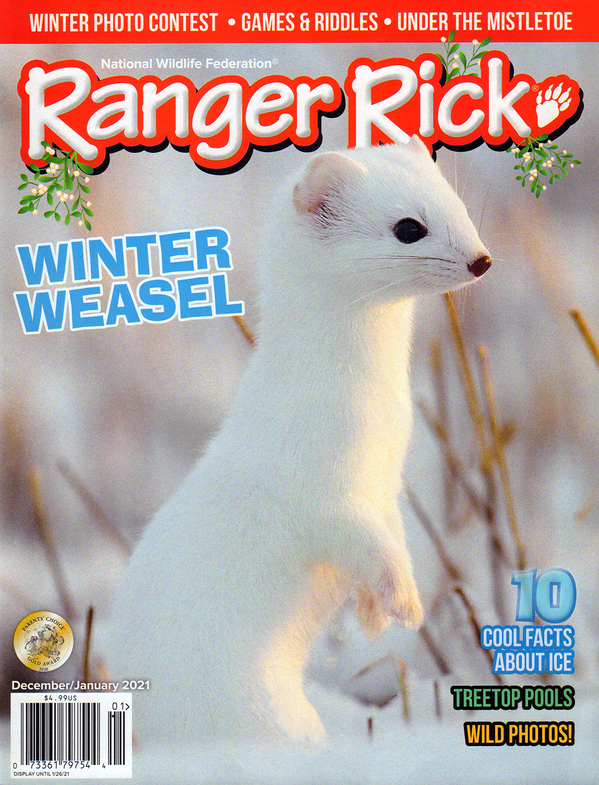 Ranger-Rick December 01, 2020 Issue Cover