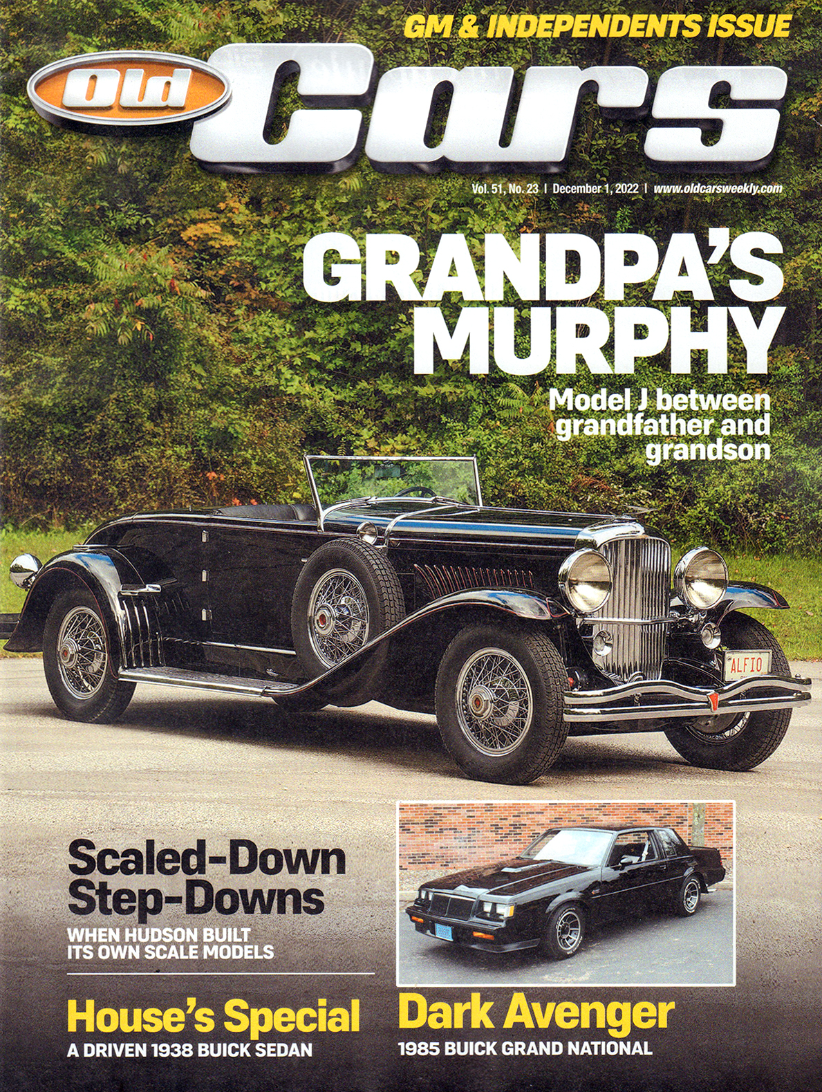 Old-Cars December 01, 2022 Issue Cover