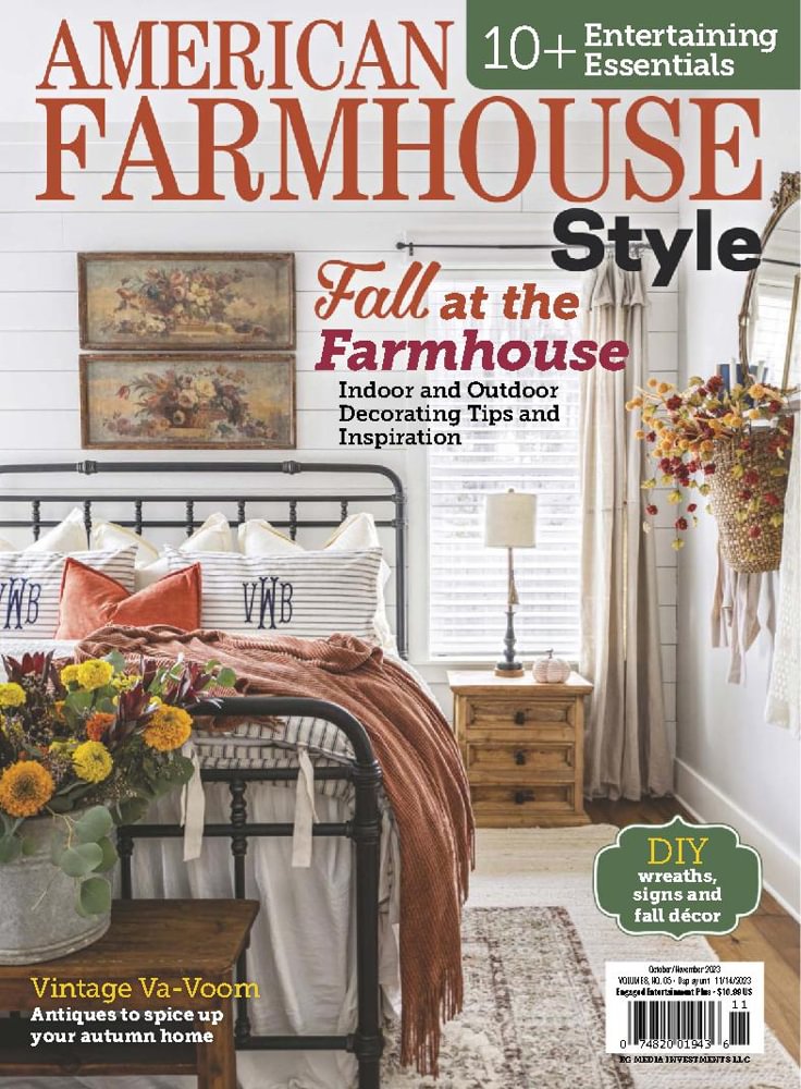 American-Farmhouse-Style October 01, 2023 Issue Cover
