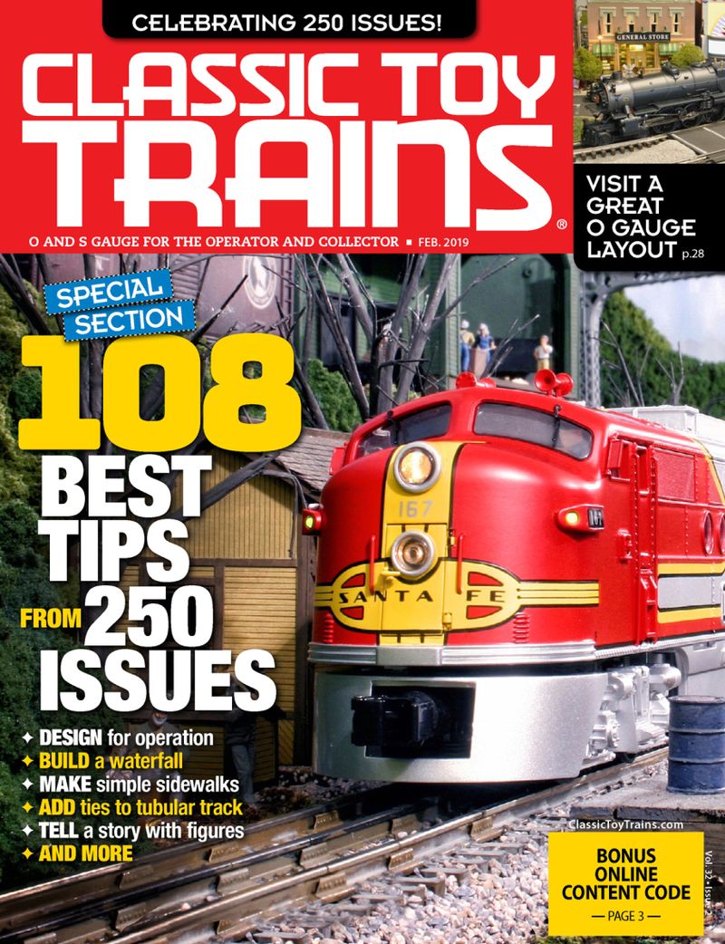 Classic-Toy-Trains February 01, 2019 Issue Cover