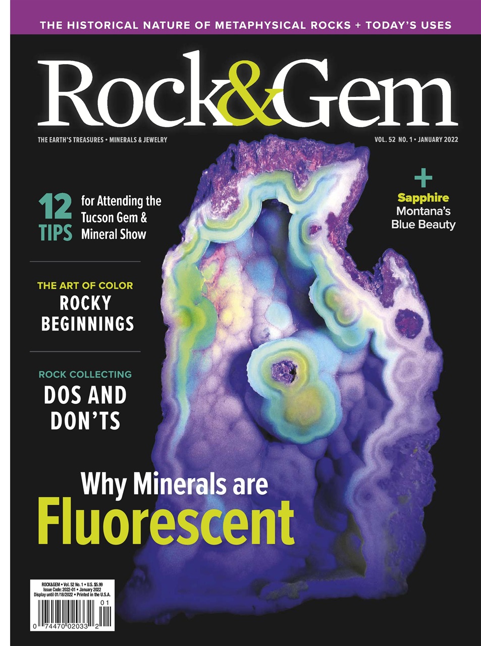 Rock-and-Gem January 01, 2022 Issue Cover