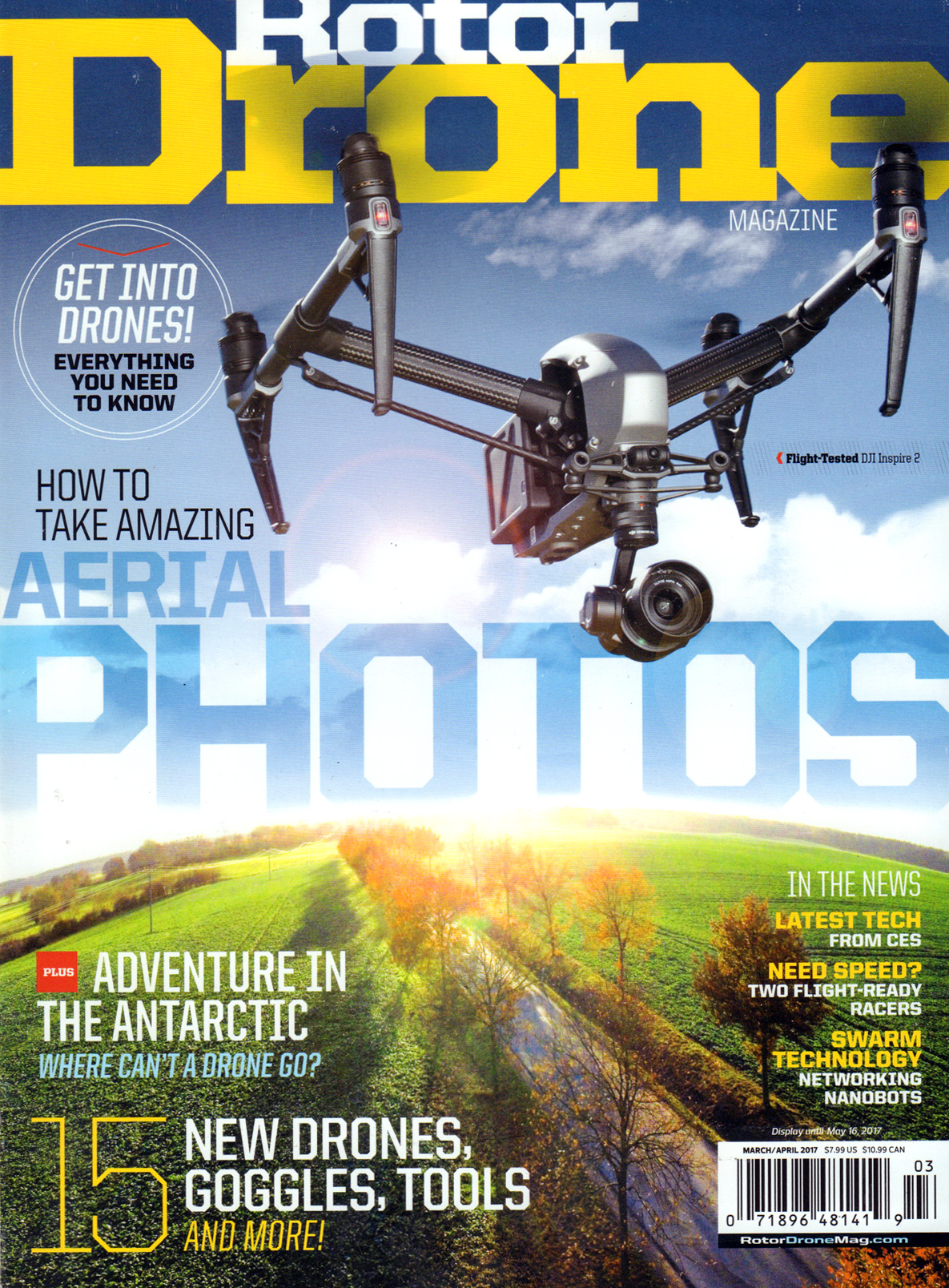 Rotor-Drone-Pro March 01, 2017 Issue Cover