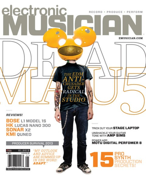 Electronic-Musician January 01, 2013 Issue Cover