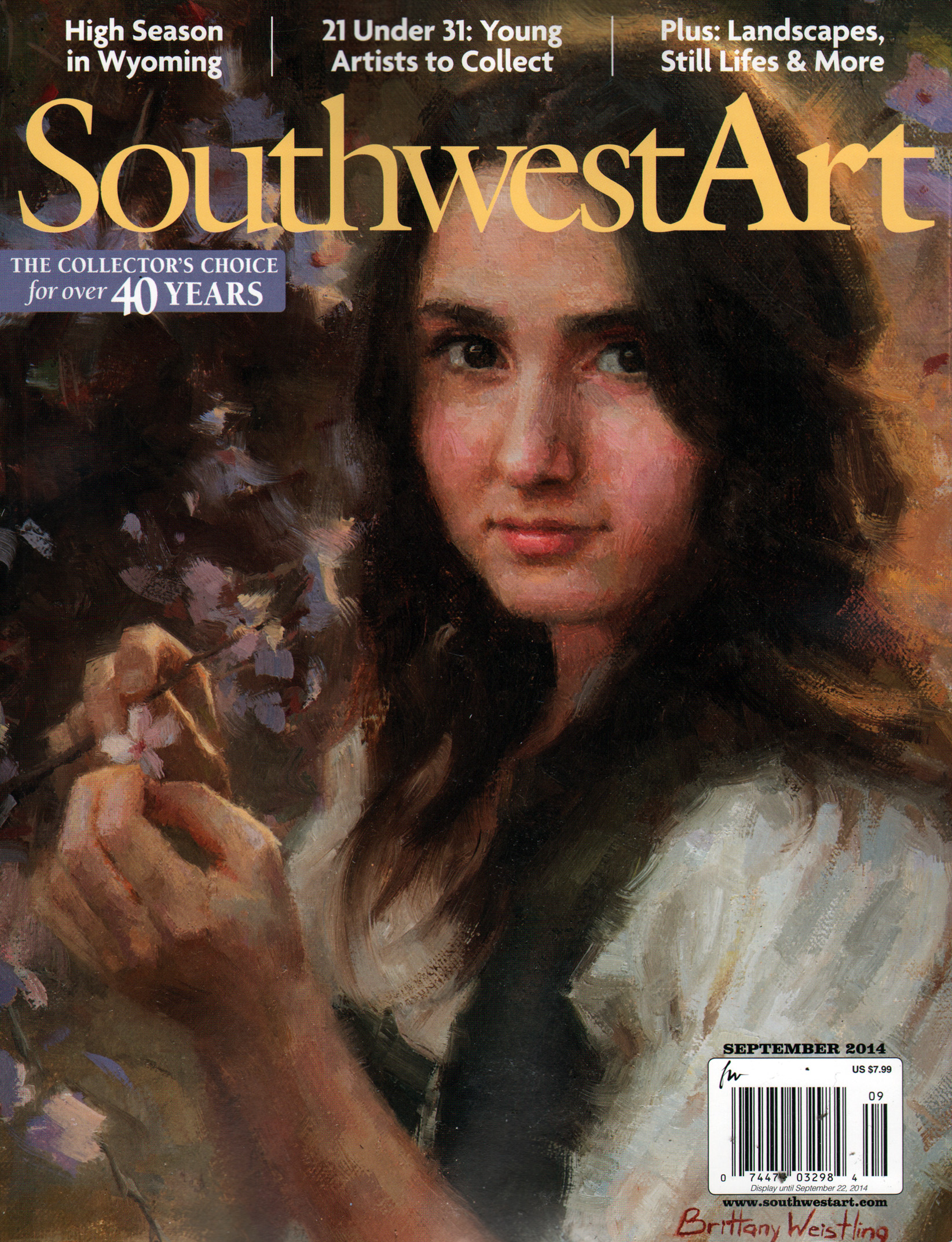 Southwest-Art September 01, 2014 Issue Cover