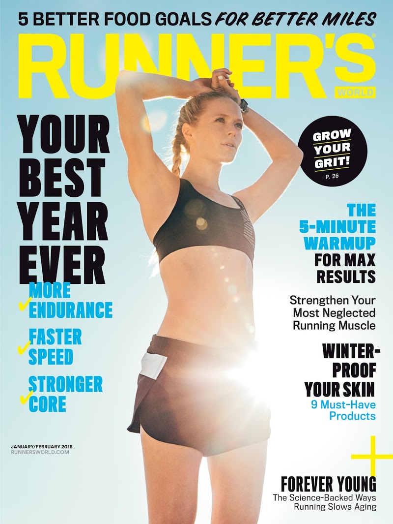 Runners-World January 01, 2018 Issue Cover