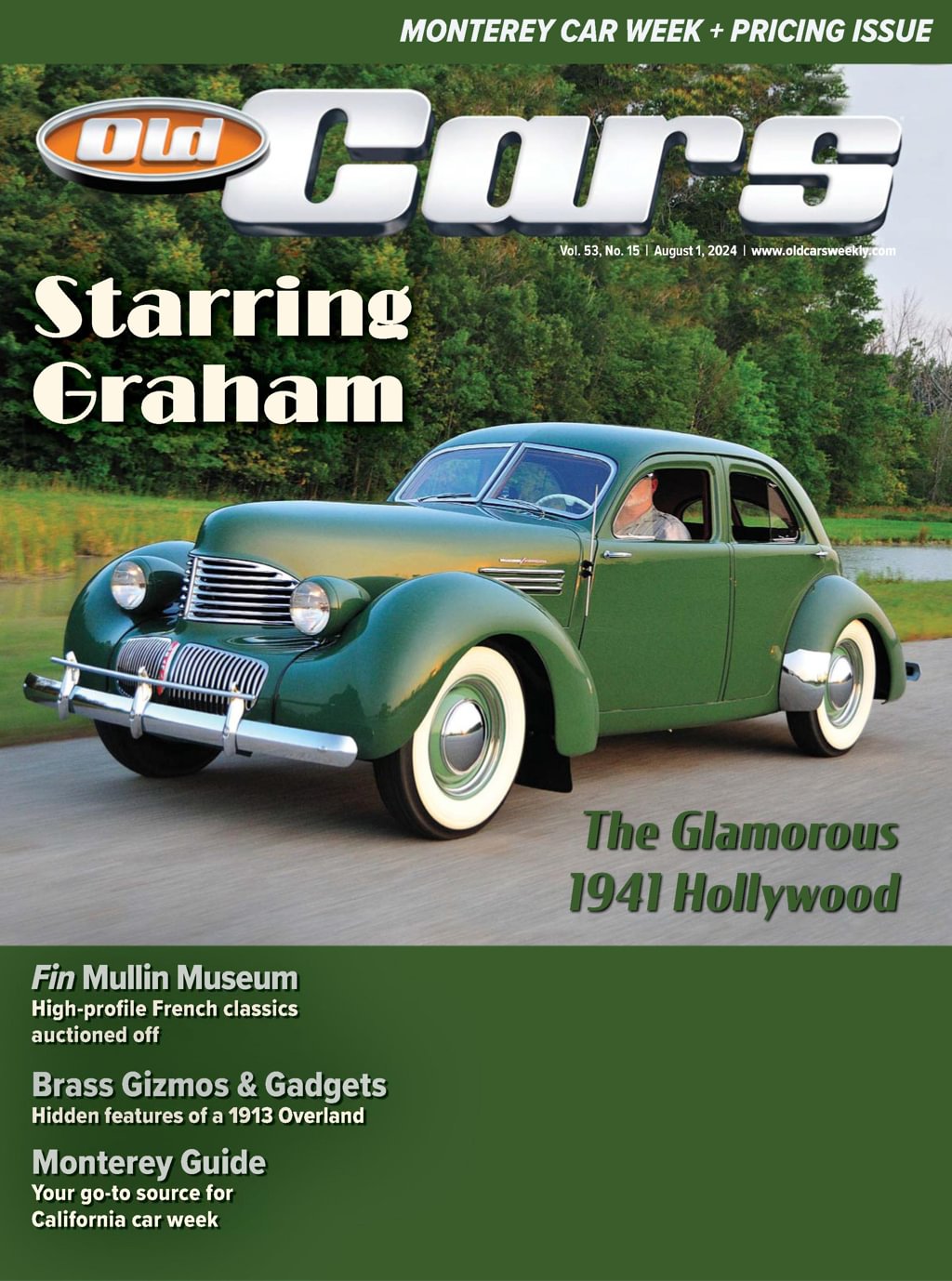 Old-Cars August 01, 2024 Issue Cover