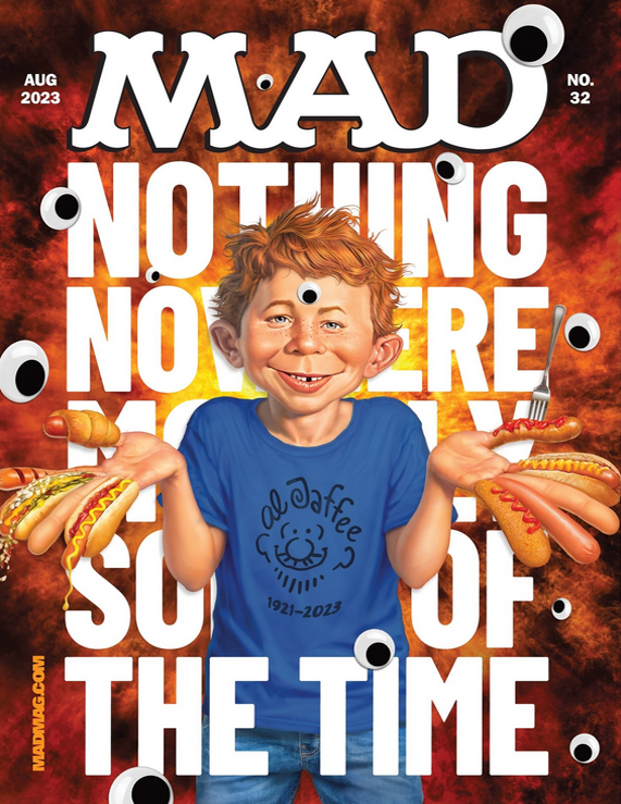 Mad-Magazine August 01, 2023 Issue Cover