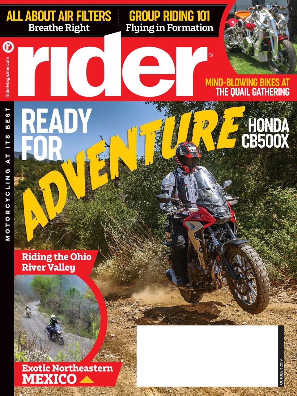 rider October 01, 2019 Issue Cover