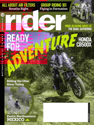 Rider October 01, 2019 Issue Cover
