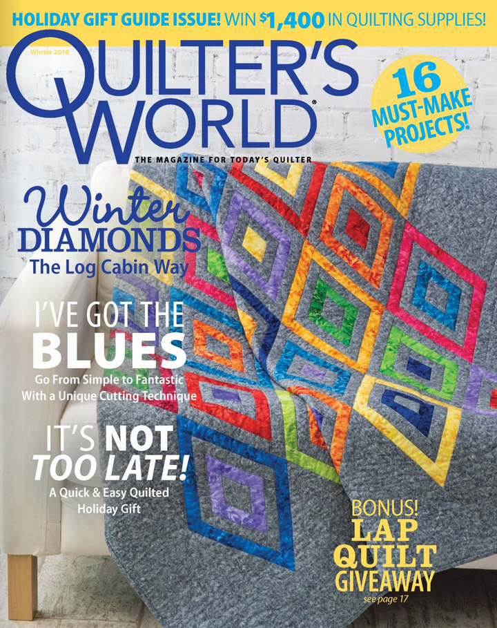Quilters-World December 01, 2018 Issue Cover