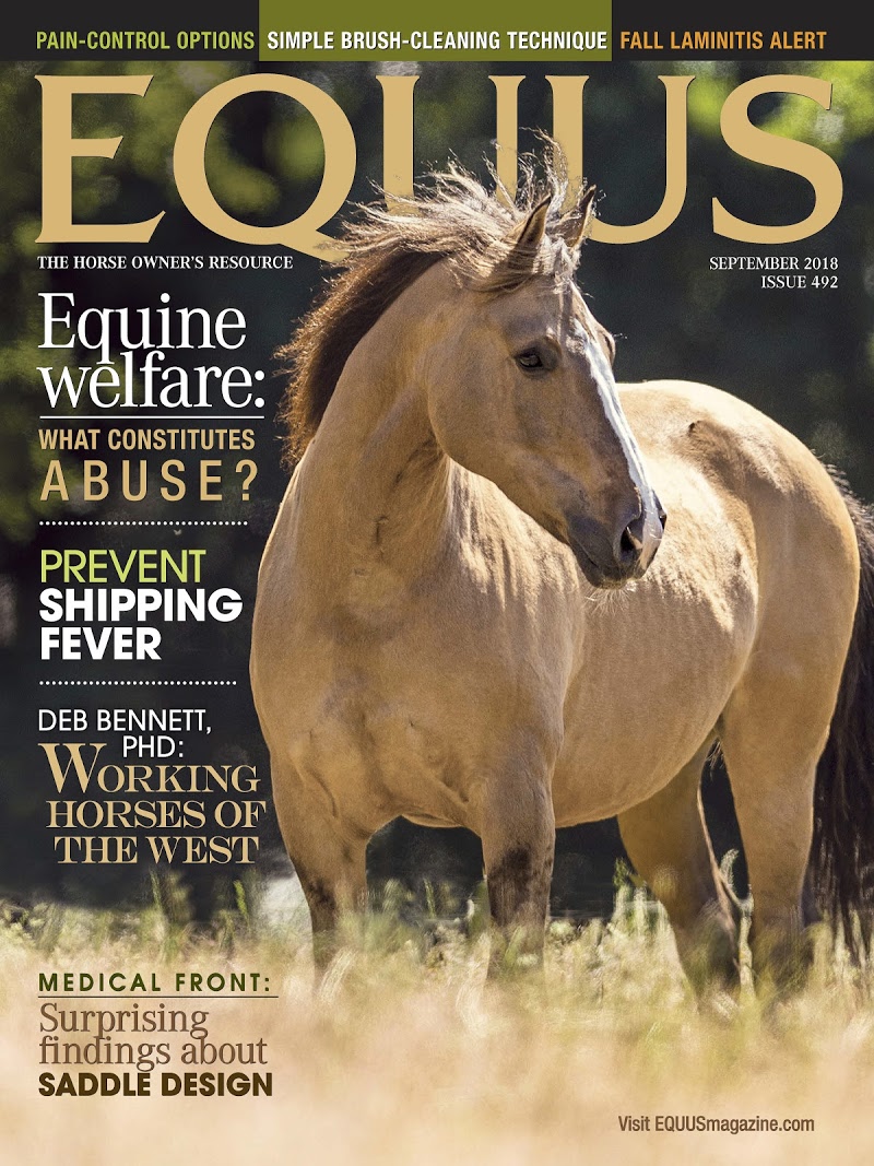 Equus September 01, 2018 Issue Cover
