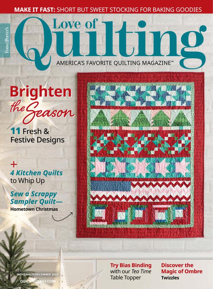 Fons-and-Porters-Love-of-Quilting November 01, 2022 Issue Cover