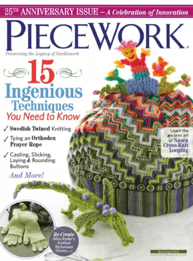 Piecework March 01, 2018 Issue Cover