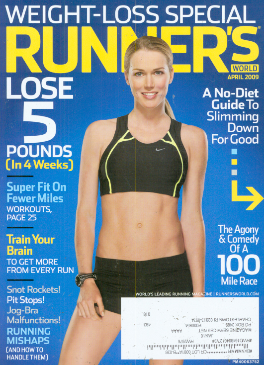 Runners-World April 01, 2009 Issue Cover