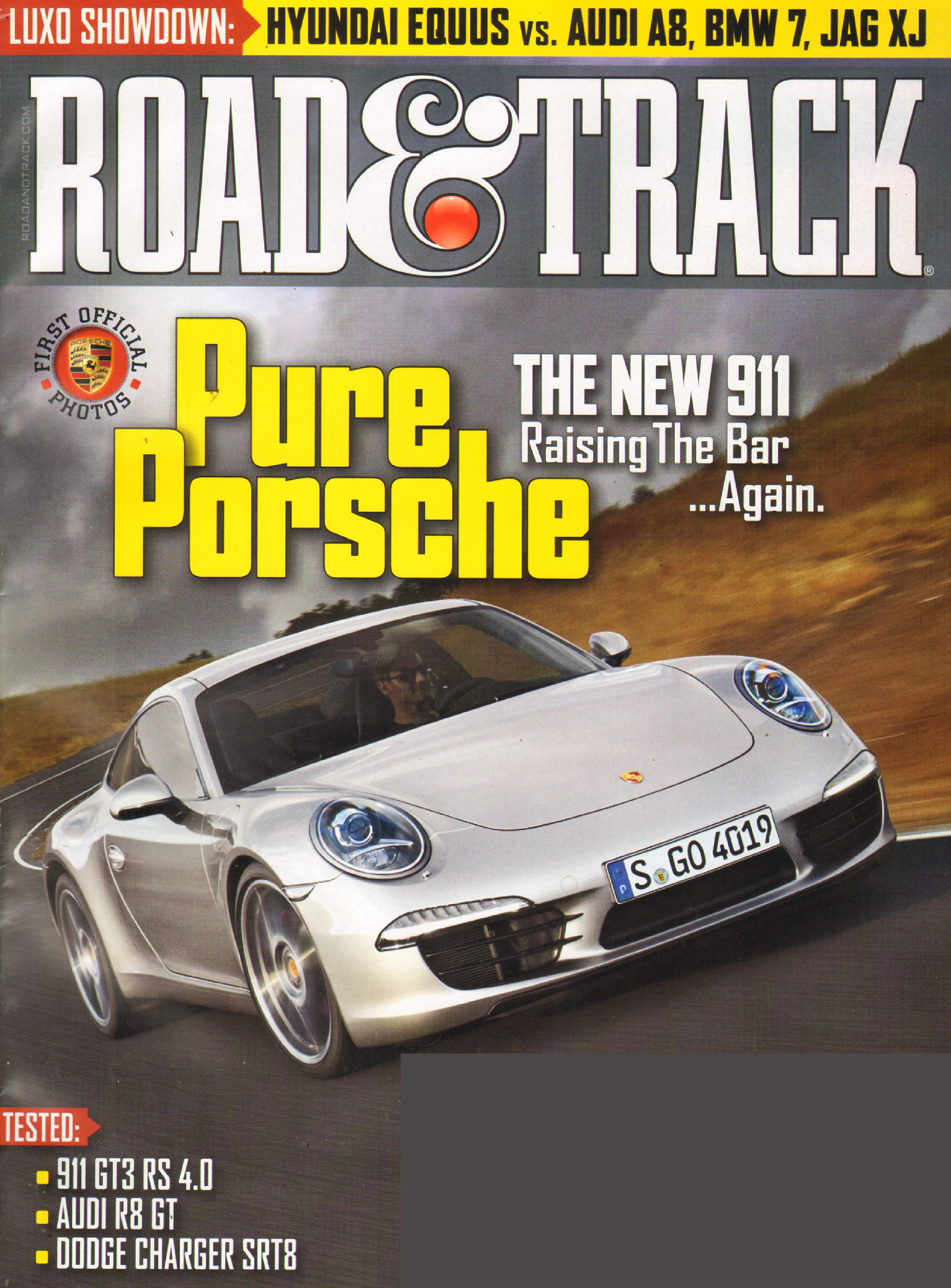 Road-and-Track October 01, 2011 Issue Cover
