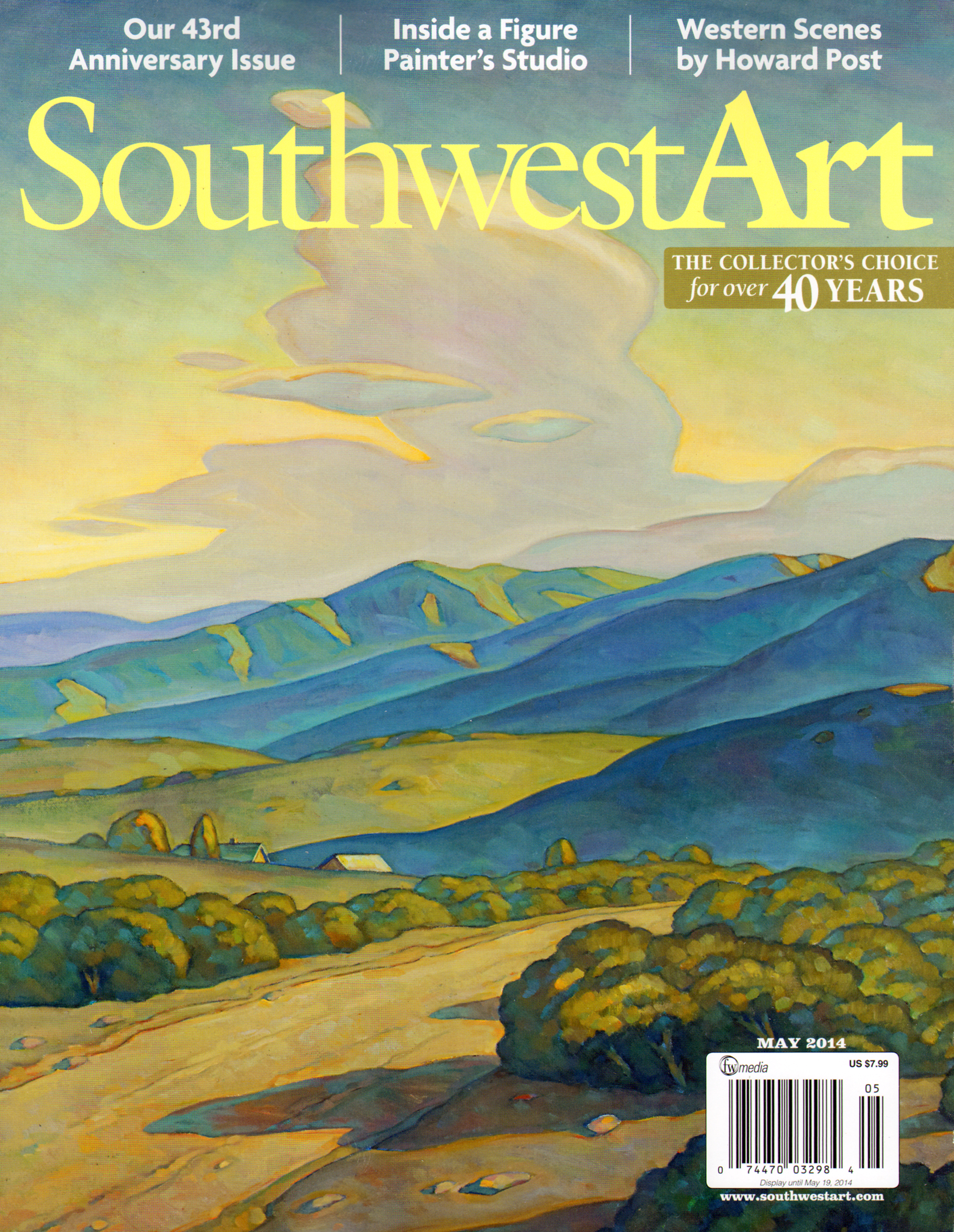 Southwest-Art May 01, 2014 Issue Cover