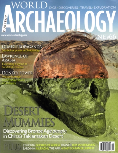 Current World Archaeology August 01, 2014 Issue Cover