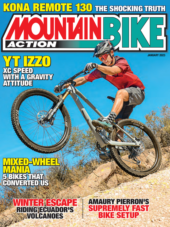 Mountain-Bike-Action January 01, 2023 Issue Cover