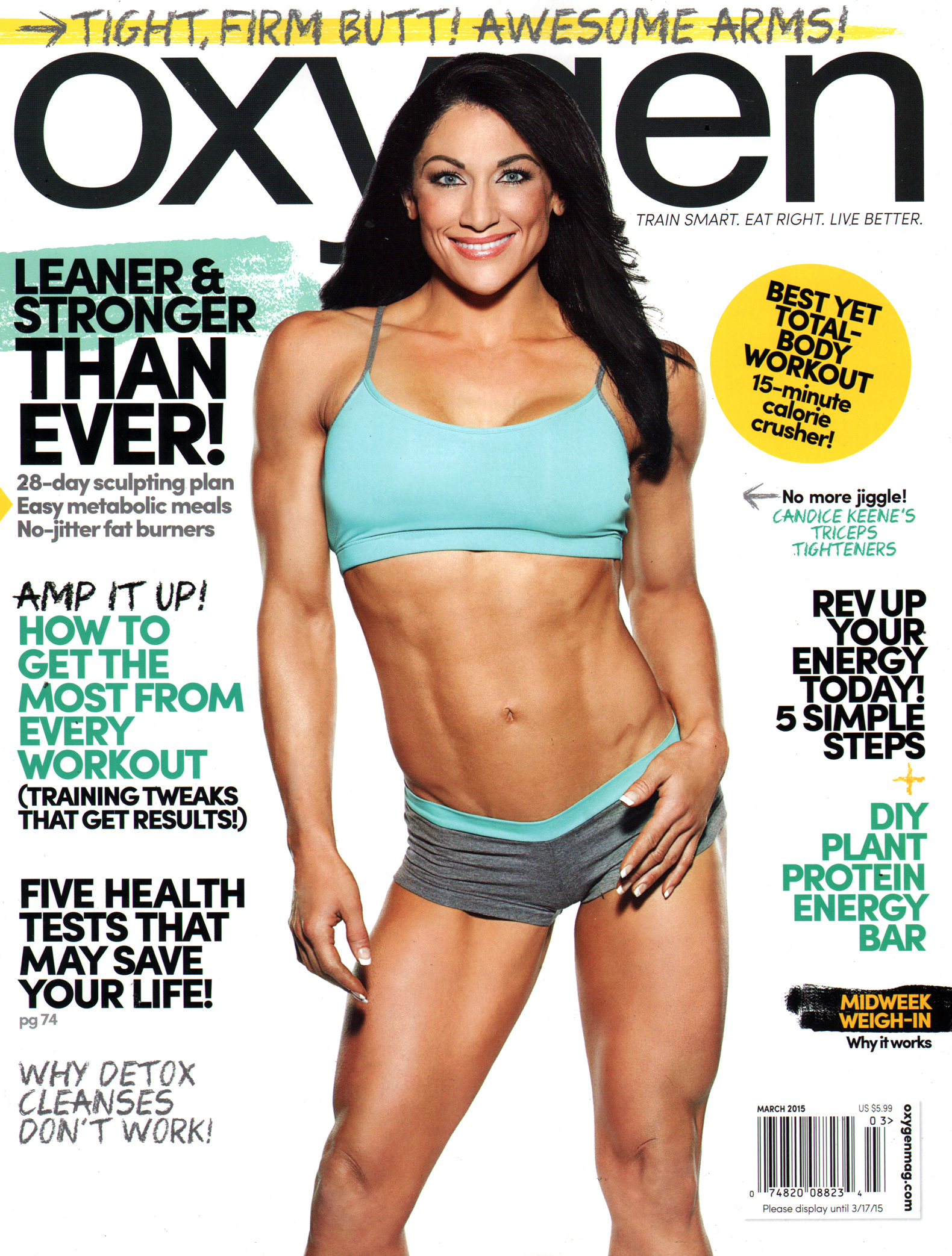 Oxygen March 01, 2015 Issue Cover