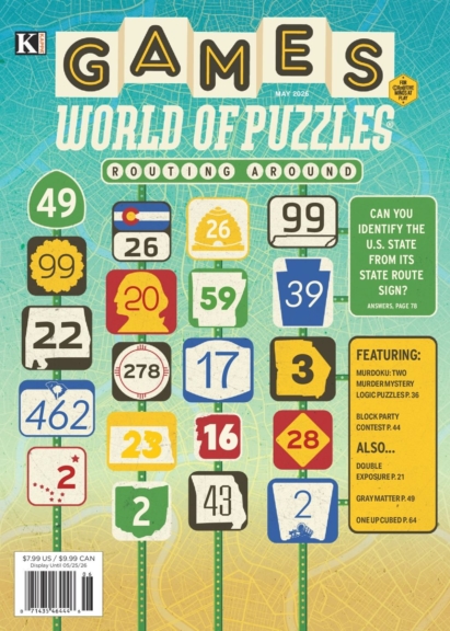 Games World of Puzzles May 01, 2026 Issue Cover