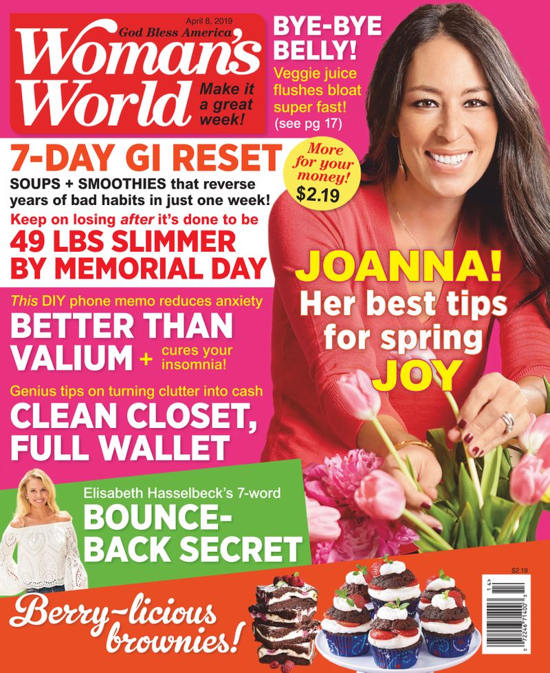 Womans-World April 08, 2019 Issue Cover