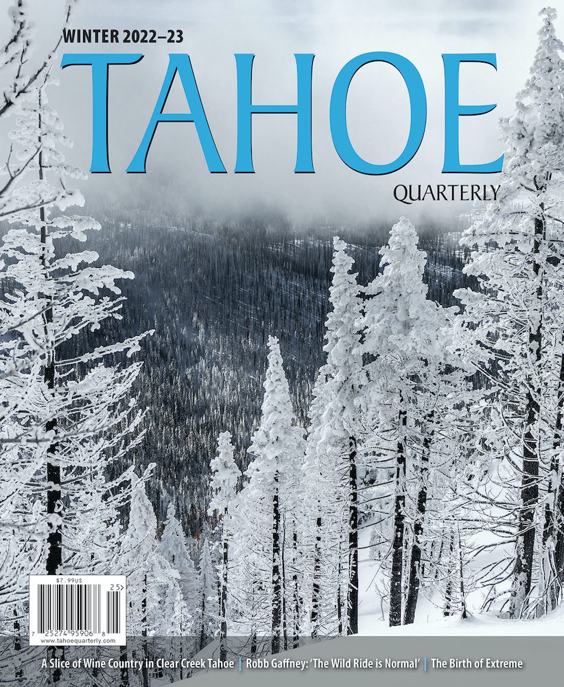 Tahoe Quarterly Magazine December 01, 2022 Issue Cover