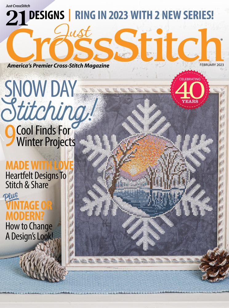 Just-CrossStitch February 01, 2023 Issue Cover