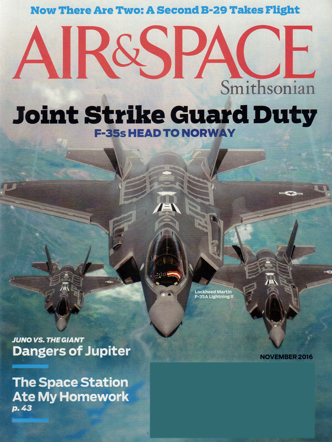 Air-and-Space November 01, 2016 Issue Cover