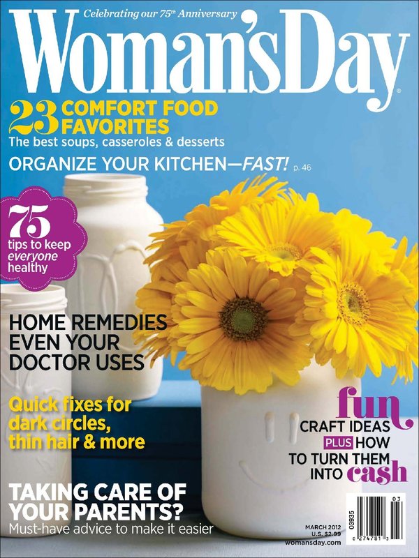 Womans-Day March 01, 2012 Issue Cover