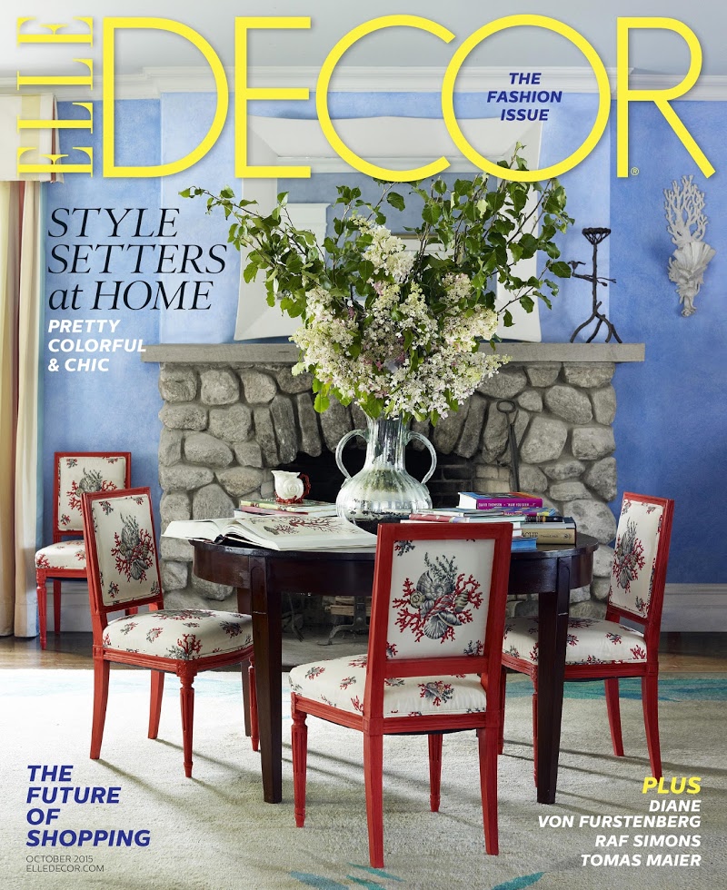 Elle-Decor October 01, 2015 Issue Cover