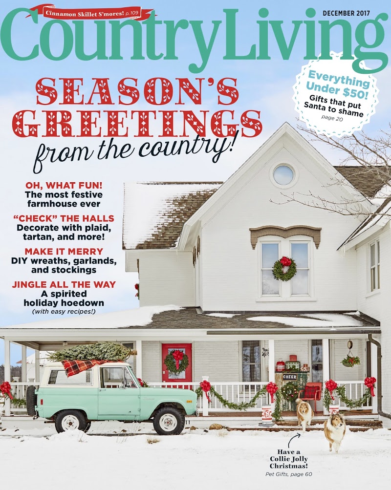 Country-Living December 01, 2017 Issue Cover