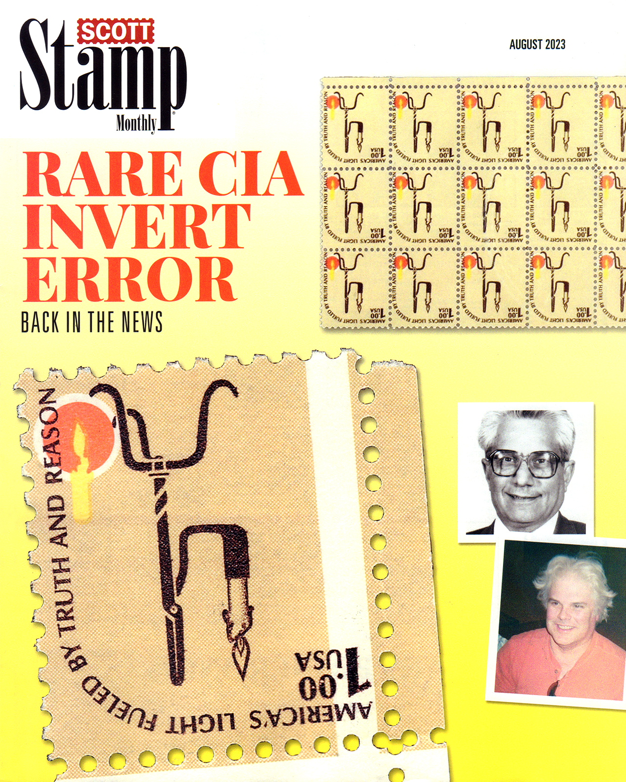 Scott-Stamp-Monthly August 01, 2023 Issue Cover