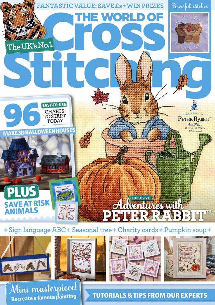 The-World-of-Cross-Stitching October 01, 2022 Issue Cover