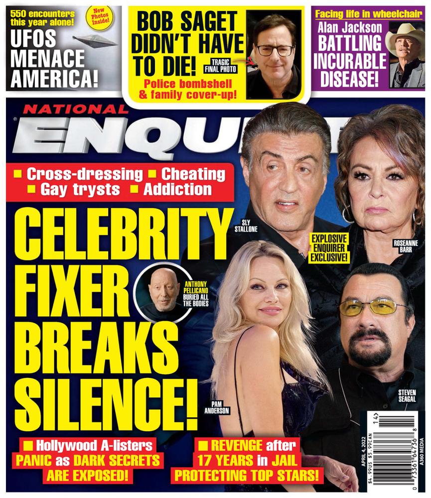 National-Enquirer April 04, 2022 Issue Cover