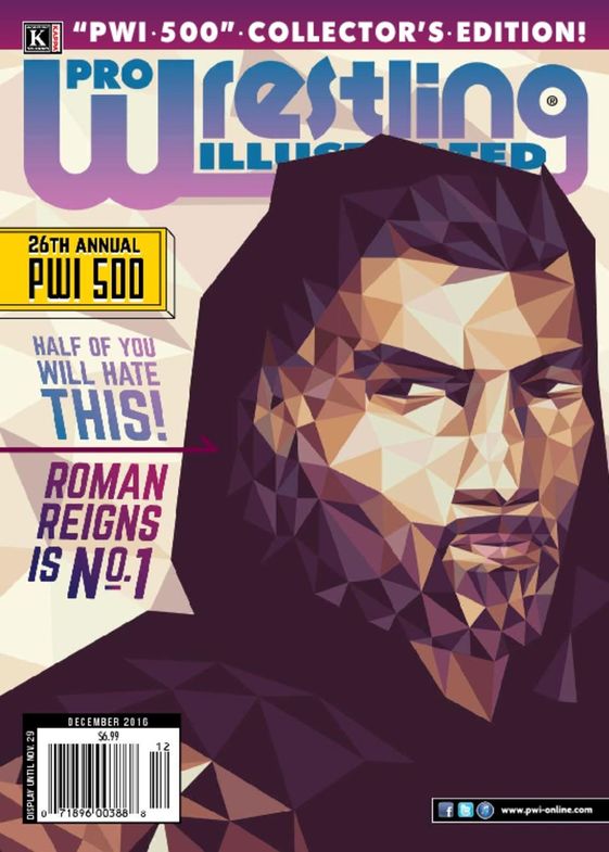 Pro-Wrestling-Illustrated December 01, 2016 Issue Cover
