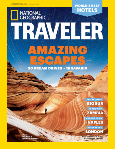 National Geographic Traveler April 01, 2018 Issue Cover