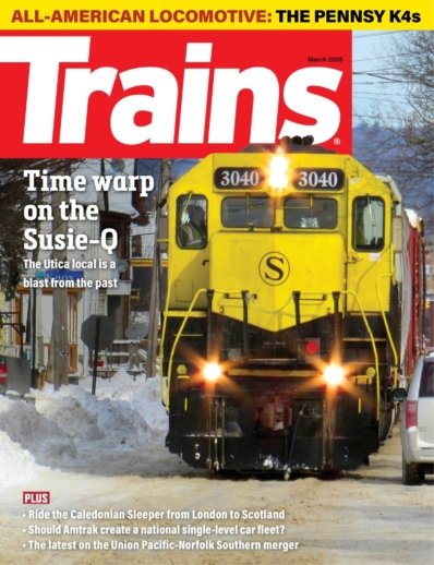 Trains March 01, 2026 Issue Cover
