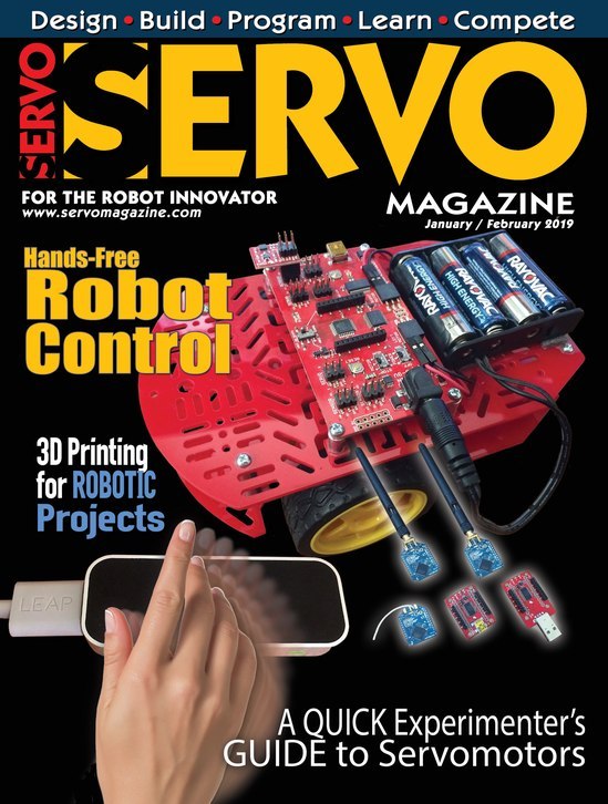 Servo-Magazine January 01, 2019 Issue Cover