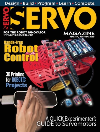Servo Magazine January 01, 2019 Issue Cover