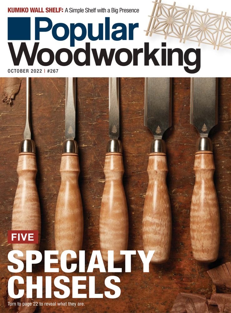 Popular-Woodworking October 01, 2022 Issue Cover