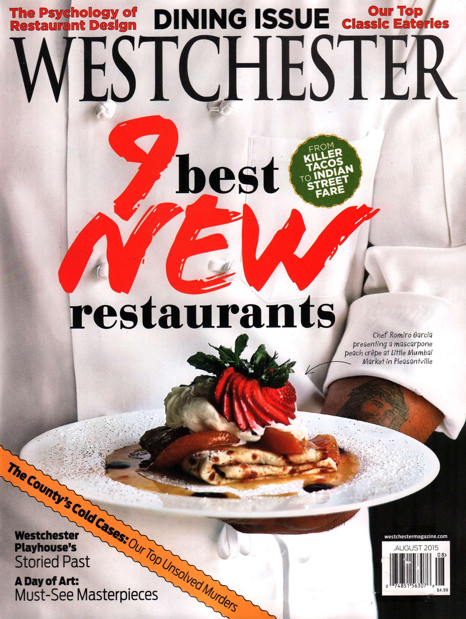 Westchester-Magazine August 01, 2015 Issue Cover