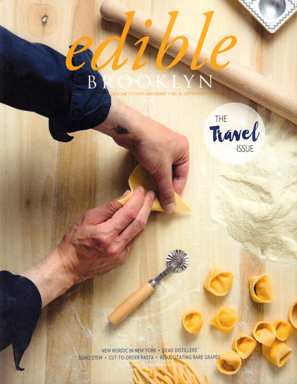 Edible-Brooklyn September 01, 2016 Issue Cover